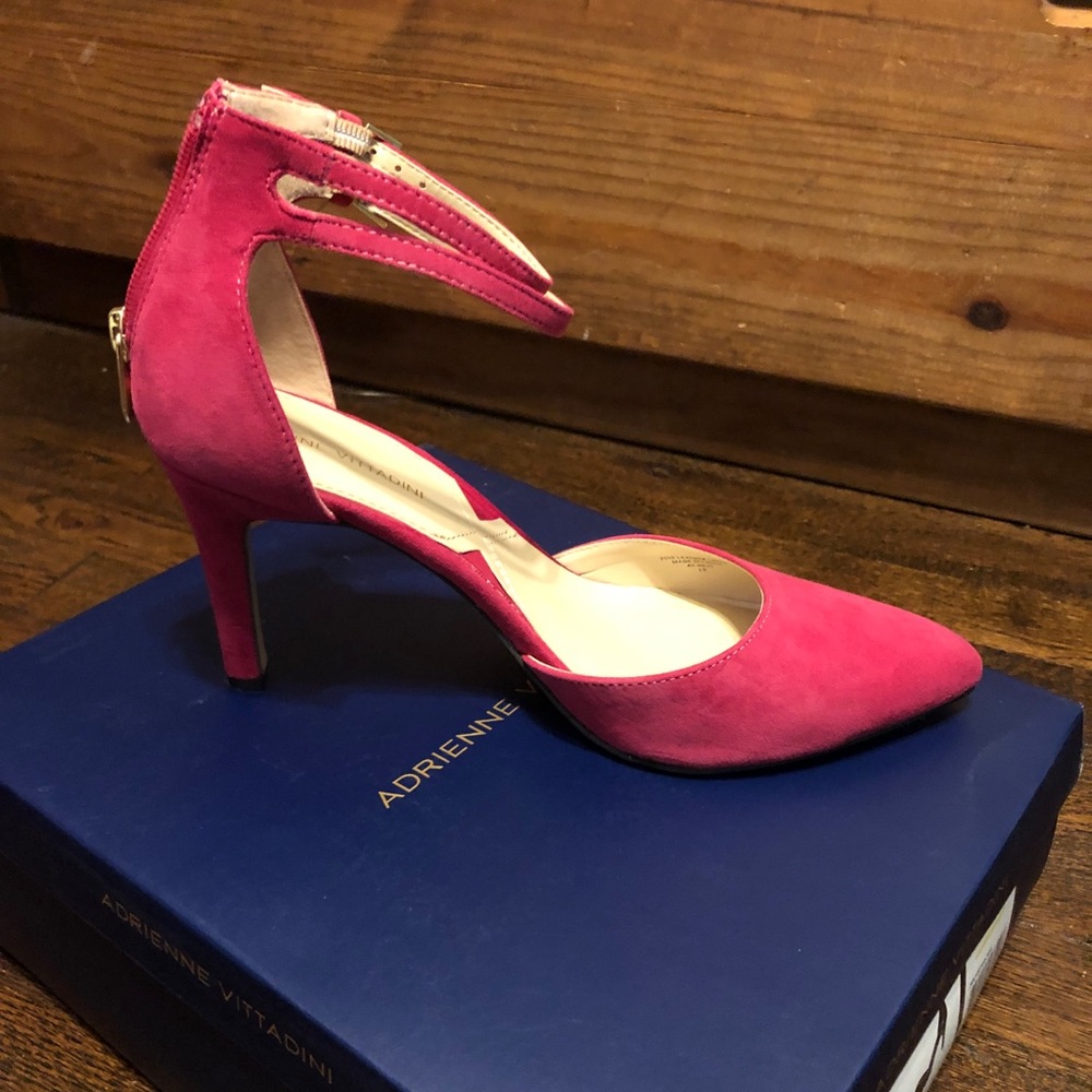 Adrienne Vittadini Strappy Pumps